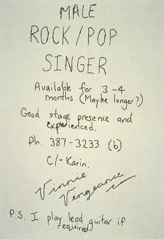 Untitled (Male Rock/Pop Singer)