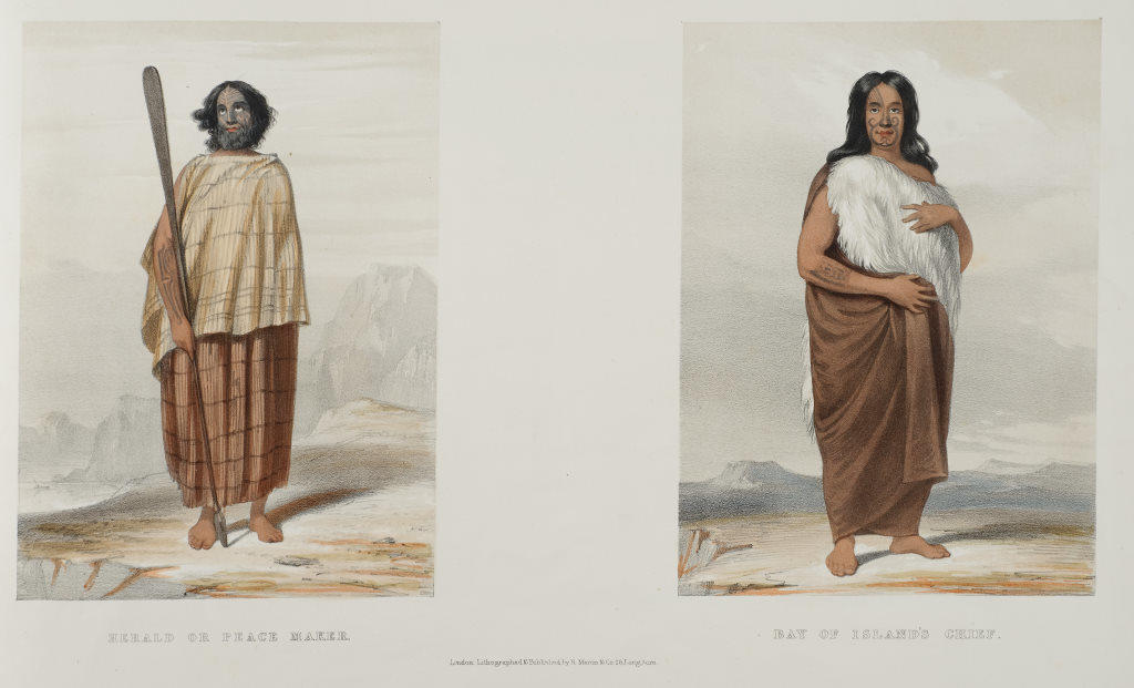 Hearld or Peace Maker; Bay of Island's Chief