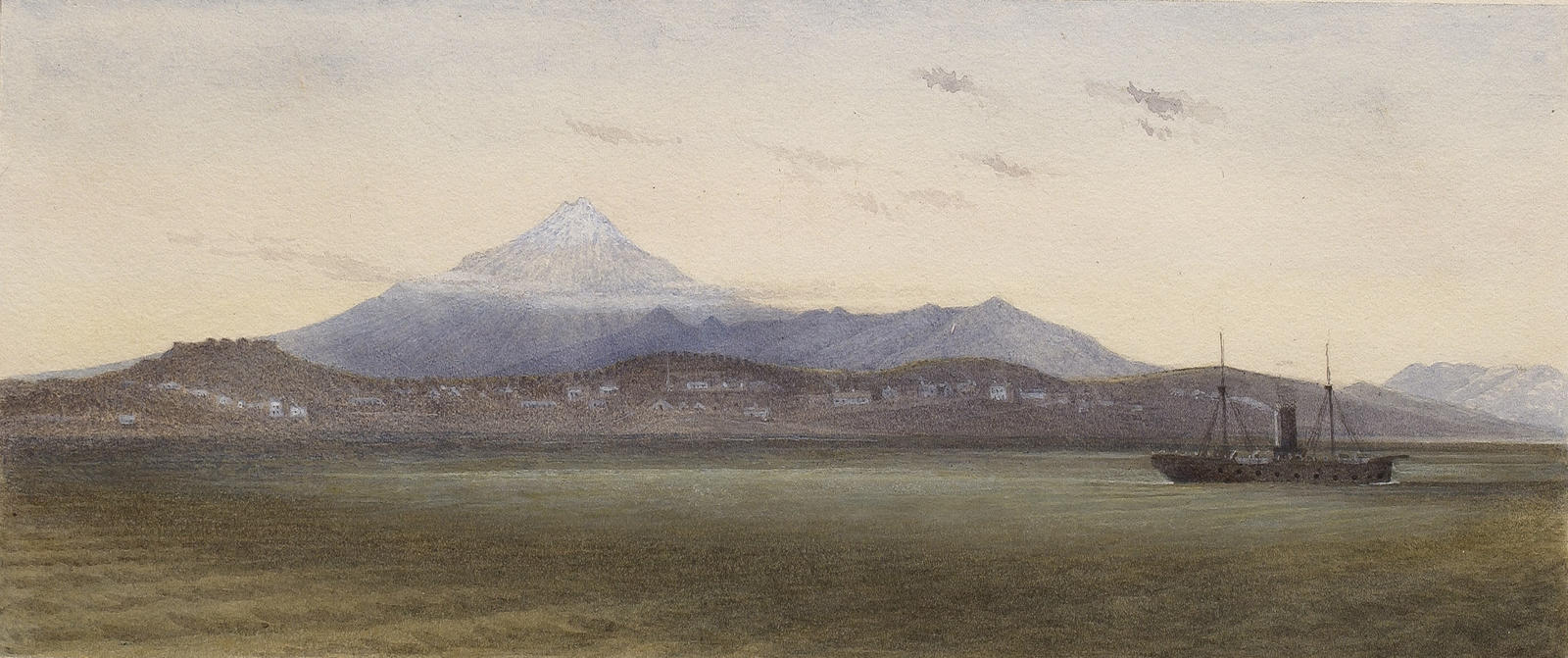 Off Taranaki 1873. Early morning