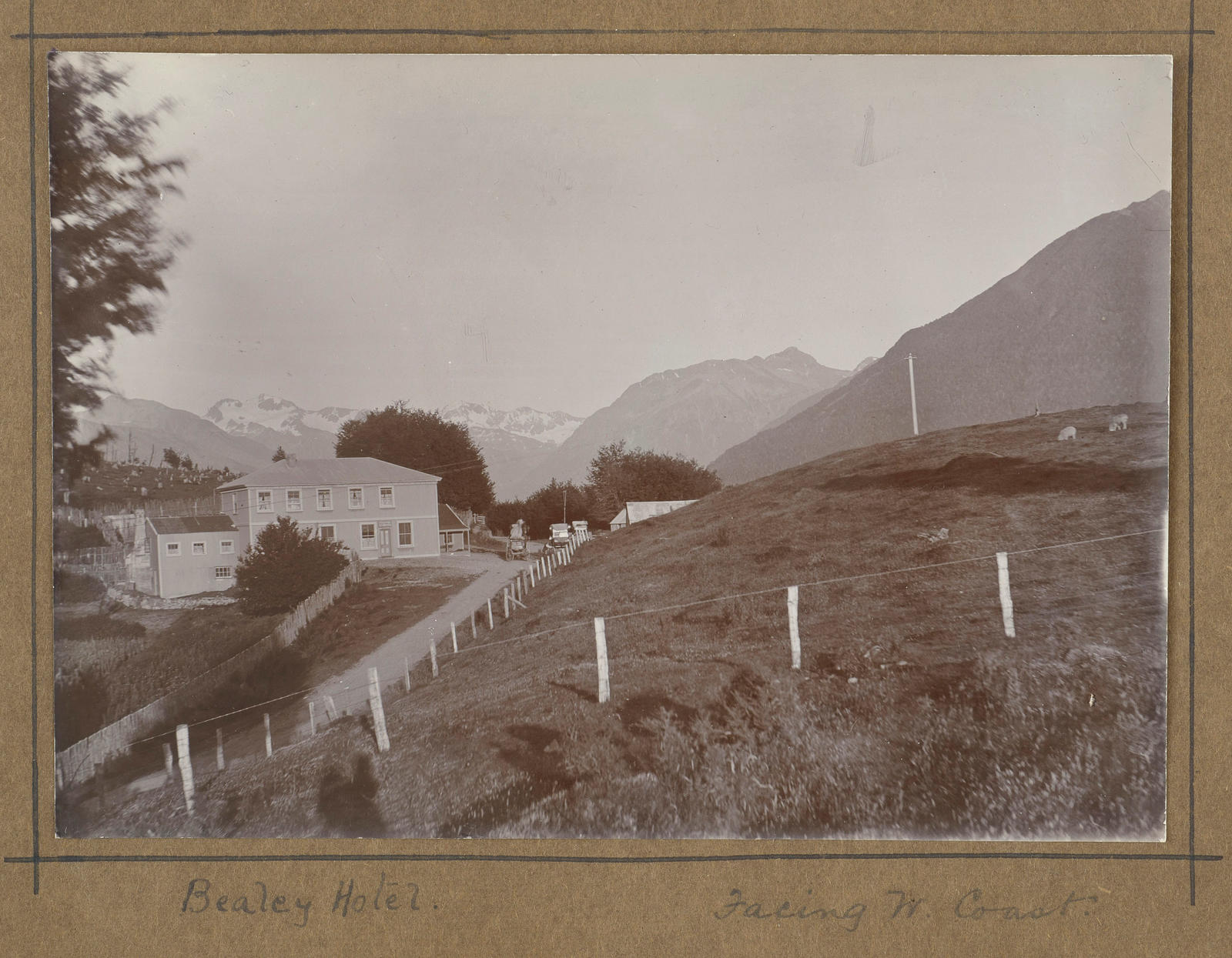 Bealey Hotel, facing West Coast