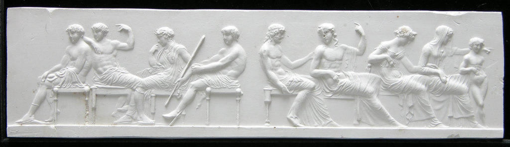 East frieze - Hermes, Dionysis, Demeter, Ares, Poseidon, Apollo, Artemis, Aphrodite, Eros