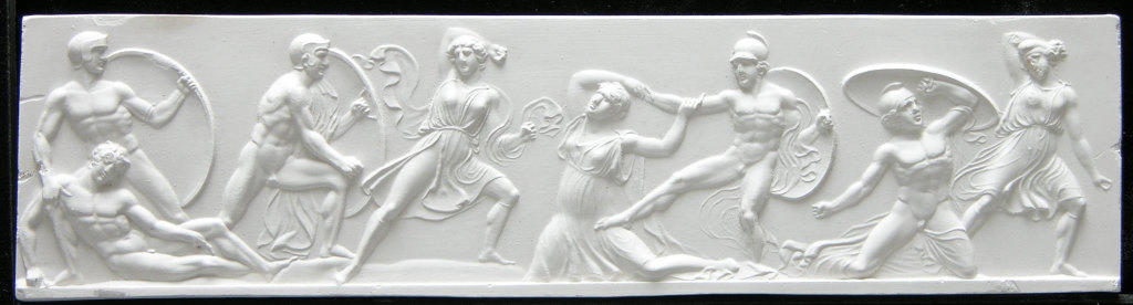 East Frieze - Greeks battle with Amazons