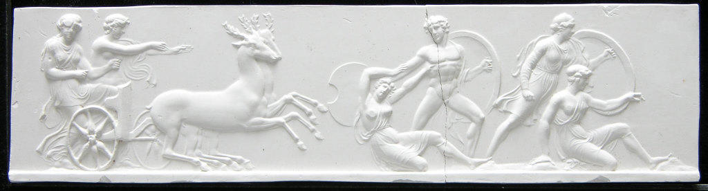 North Frieze -the attack on the Greeks at Troy by amazons under Penthesilea