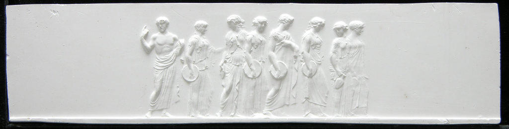 East frieze - Marshal and women with jugs and bowls
