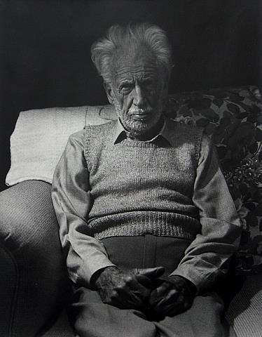 The Men from Uncle (After Cartier Bresson of Ezra Pound 1970) 1995-1997