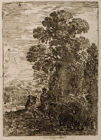 The Herdsman and the Shepherdess (Le pâtre et la bergère)