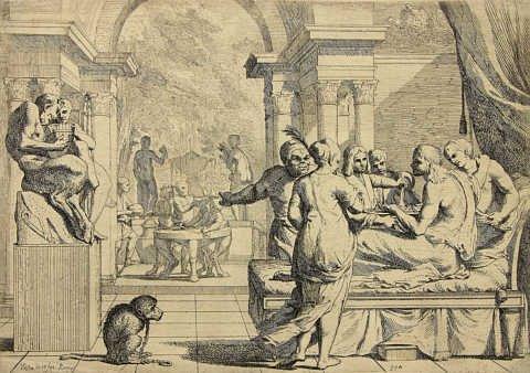 The Prodigal Son wasting his substance