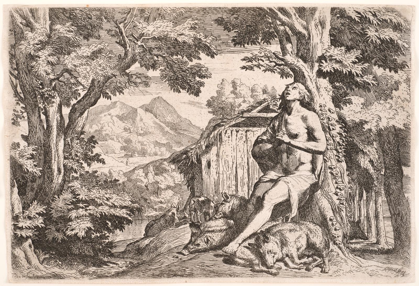 The Prodigal Son among the swine