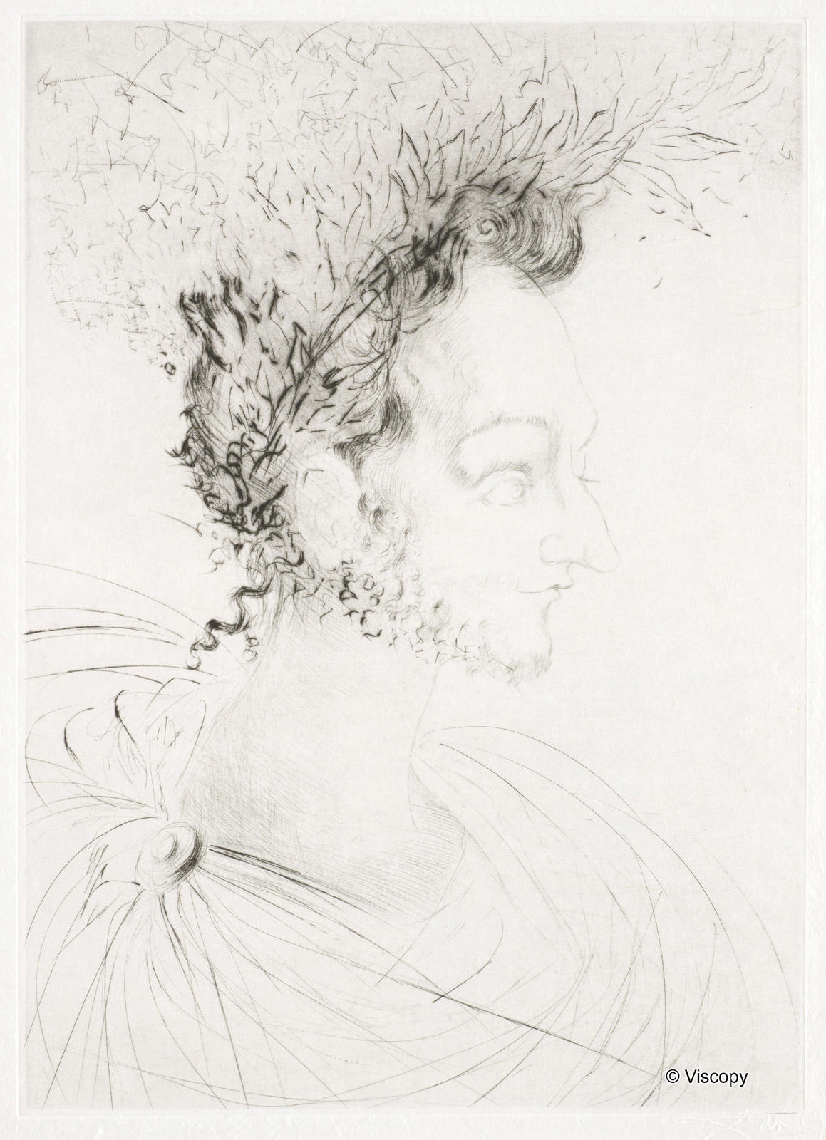 Portrait of Pierre de Ronsard
