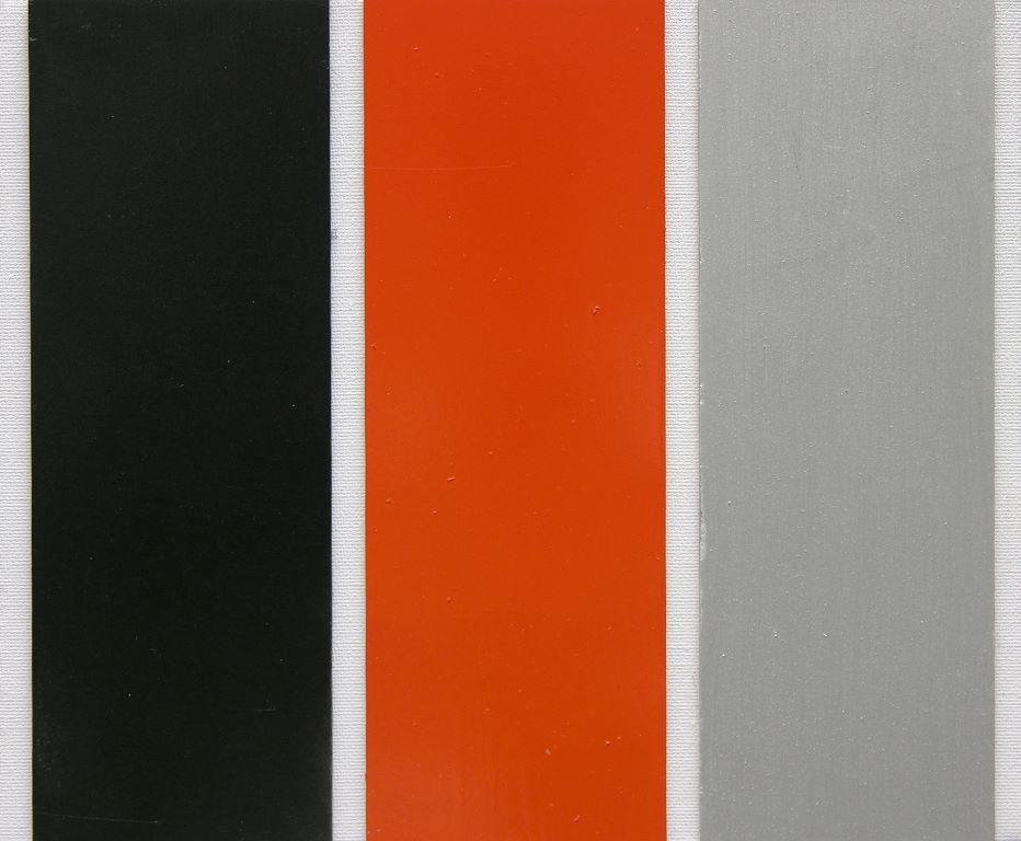 Black Orange + Silver