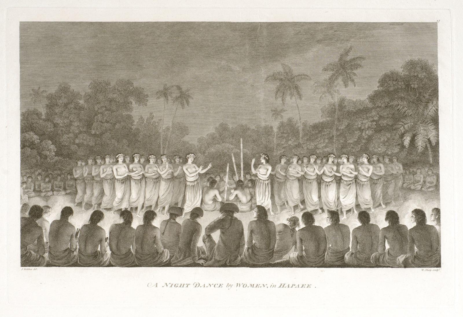 A Night Dance by Women, in Hapaee