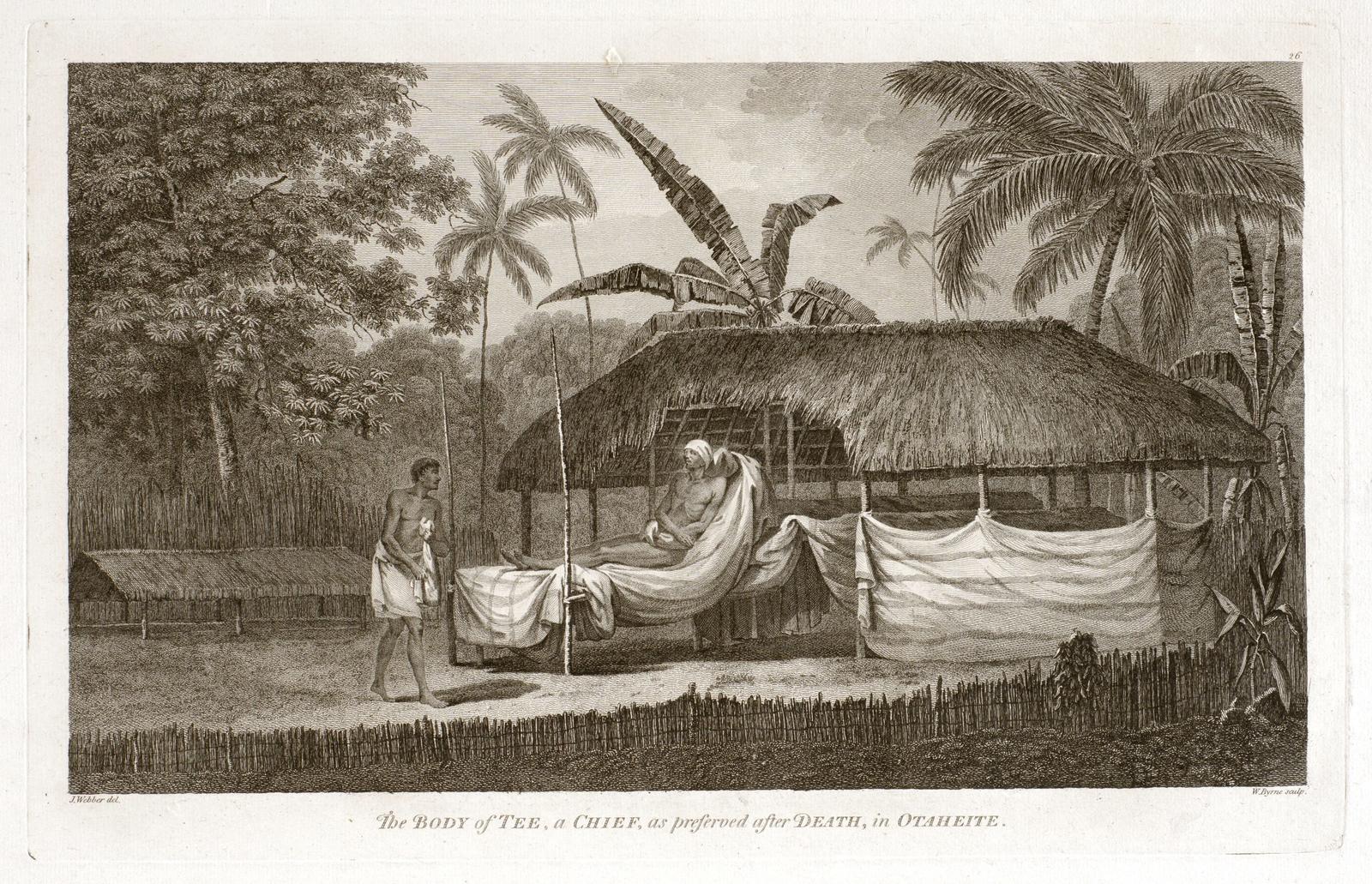 The Body of Tee, a Chief, as preserved after Death, in Otaheite