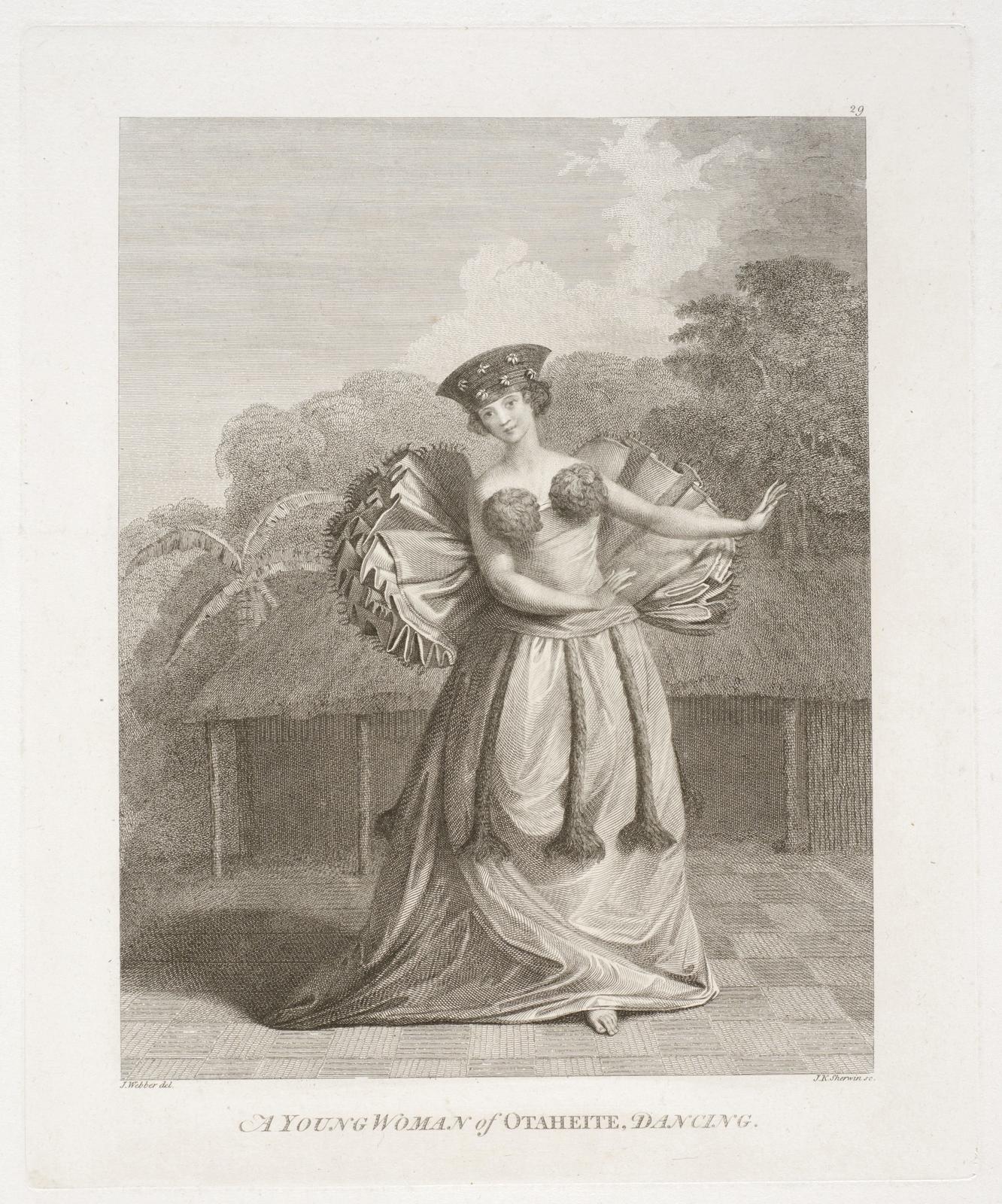 A Young Woman of Otaheite, Dancing
