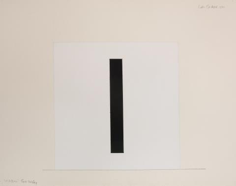 White/Black - for Paul Valery