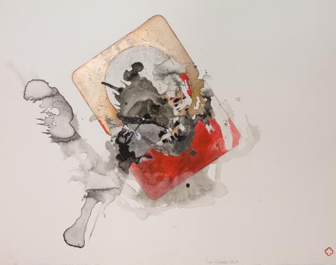 Disasters of War - after Goya, drawings towards etchings - 7, Mirrors