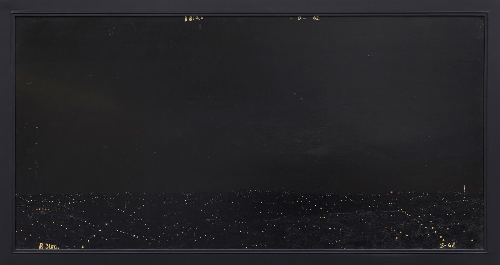 Black Painting: Night Landscape