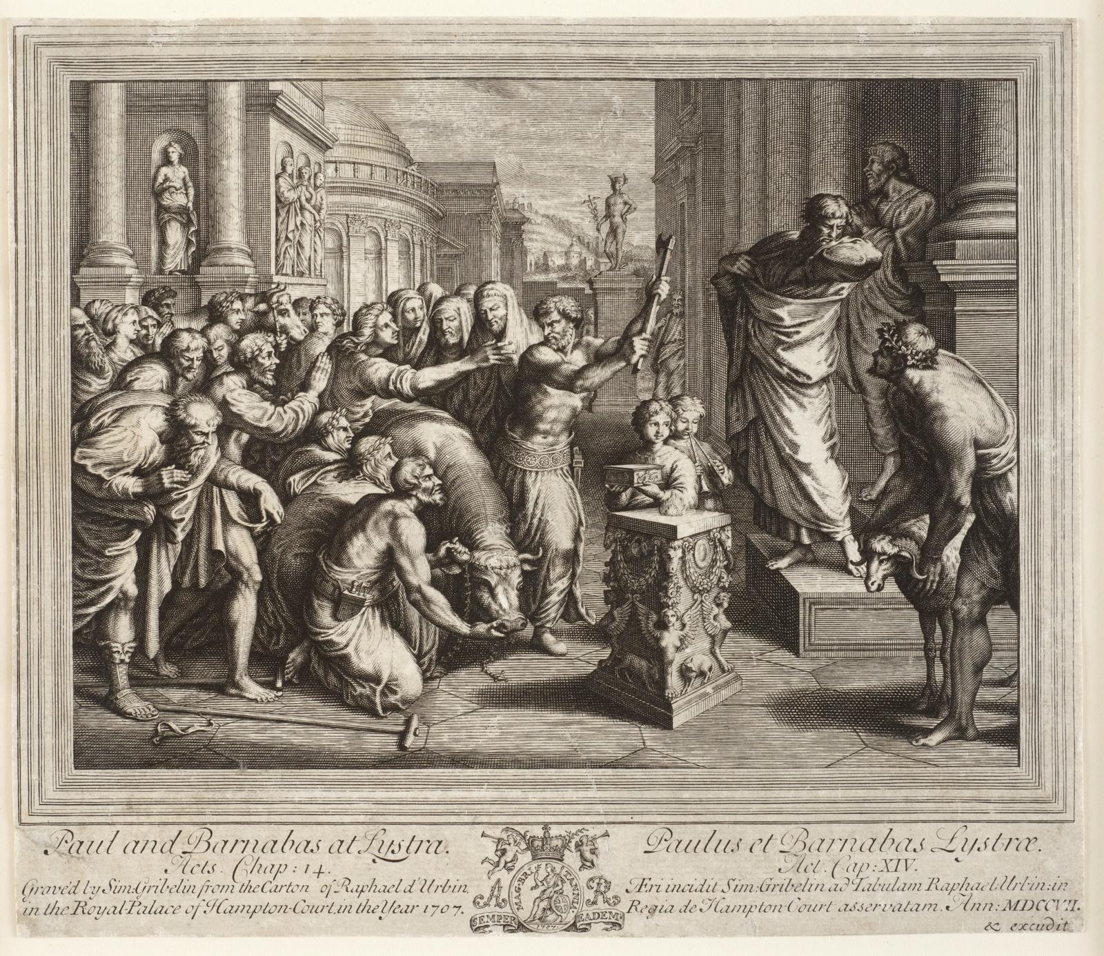Paul and Barnabus at Lystra