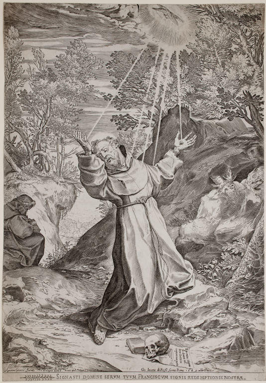 Saint Francis Receiving The Stigmata