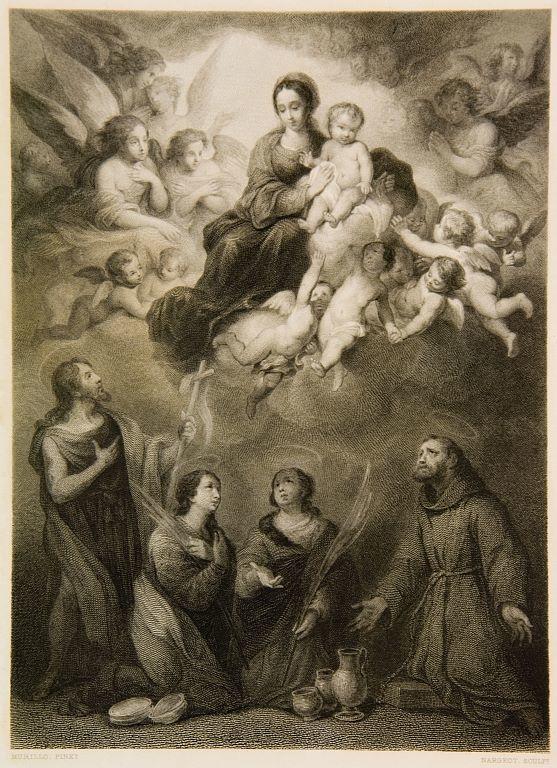 La Vierge aux anges (The Virgin with Angels)