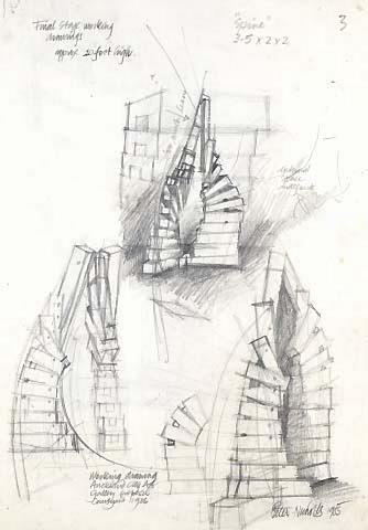 Spine (preparatory drawing no.3)