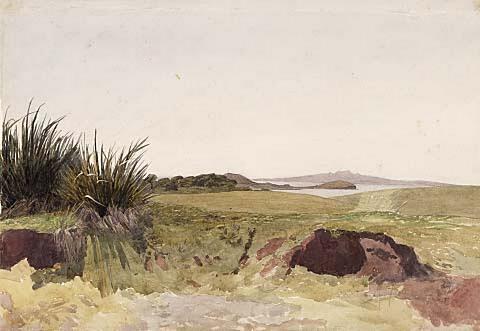 The North Head from Auckland Domain