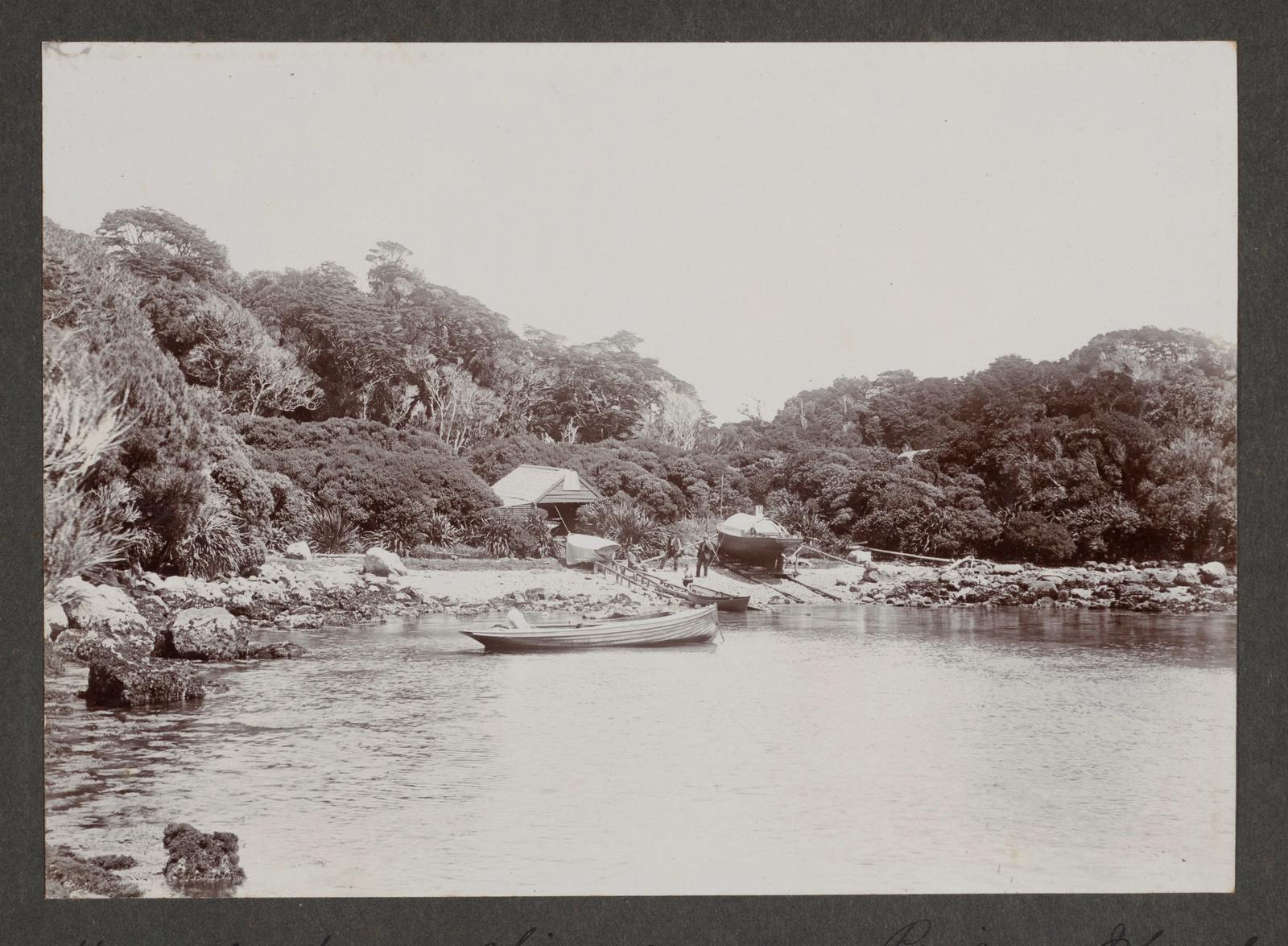 Henry's boat-slip, Pigeon Island