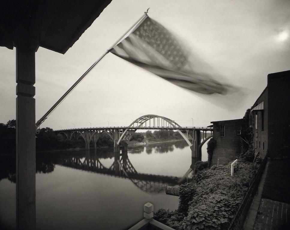 Flag and Bridge, Selma, Alabama, 15 September 1988