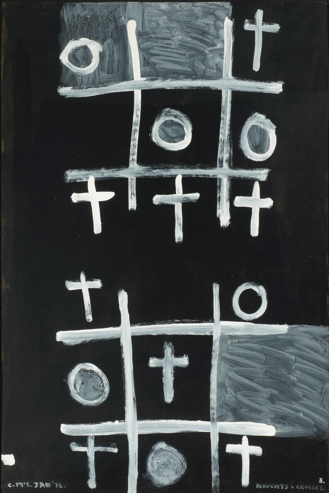 Noughts and crosses, series 1, no. 3