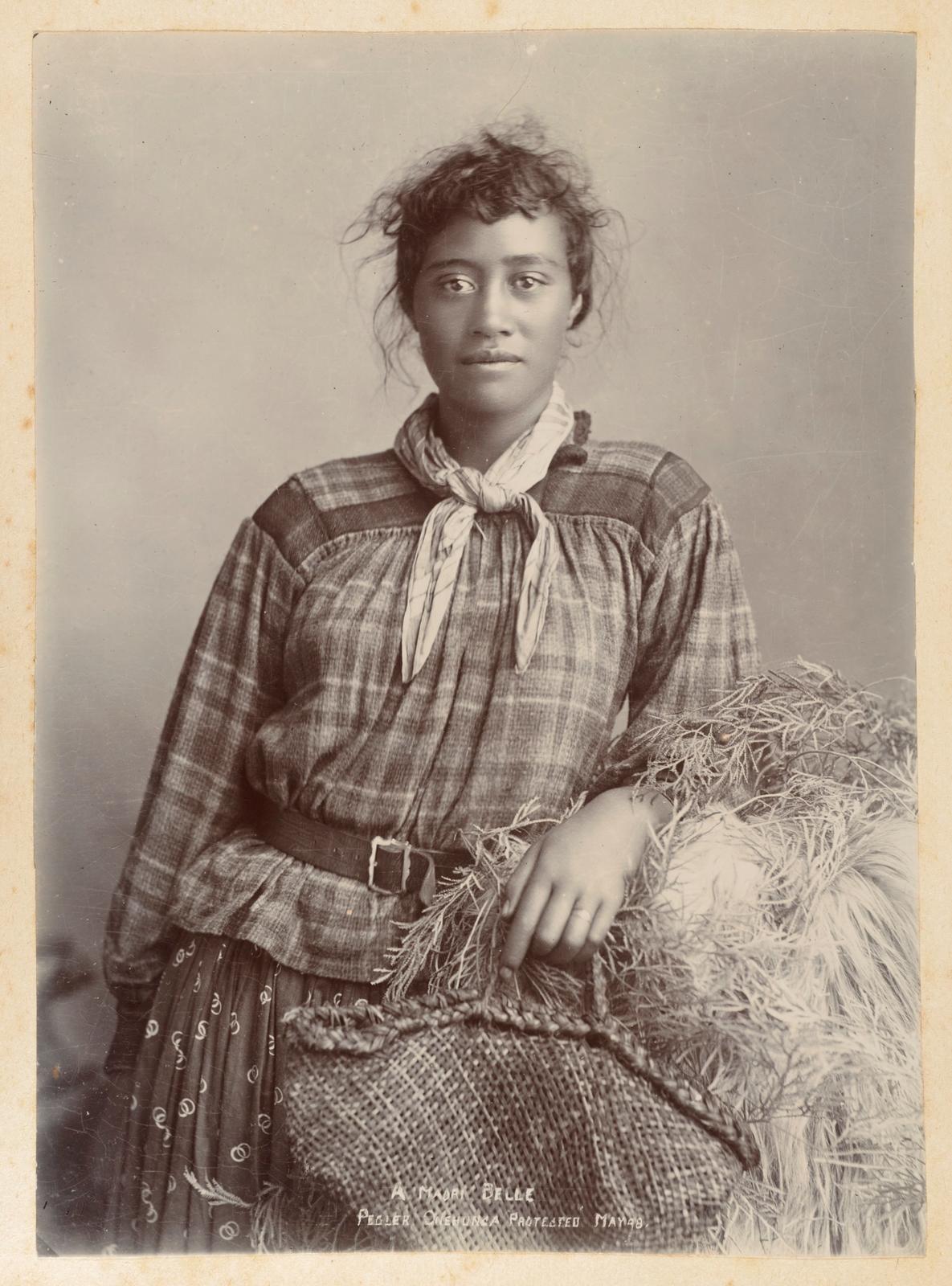 A Maori belle