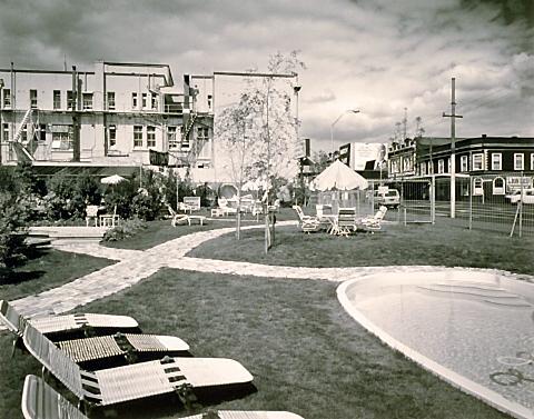 The Para Rubber Company's "Outdoorium", Upper Symonds Street, February 1990