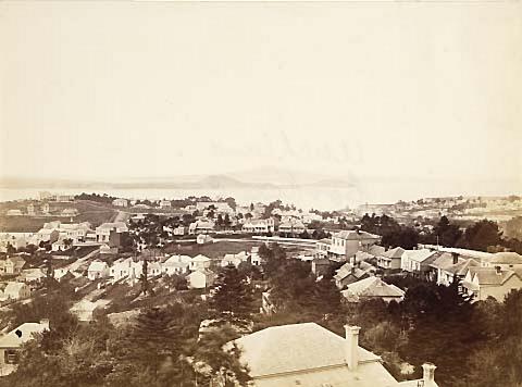 Auckland, looking east from Partington's Mill