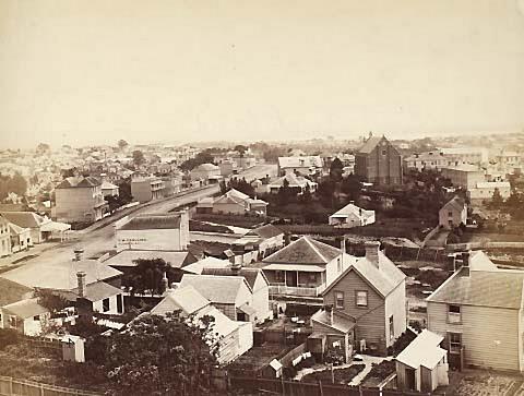 Auckland, looking north from Partington's Mill