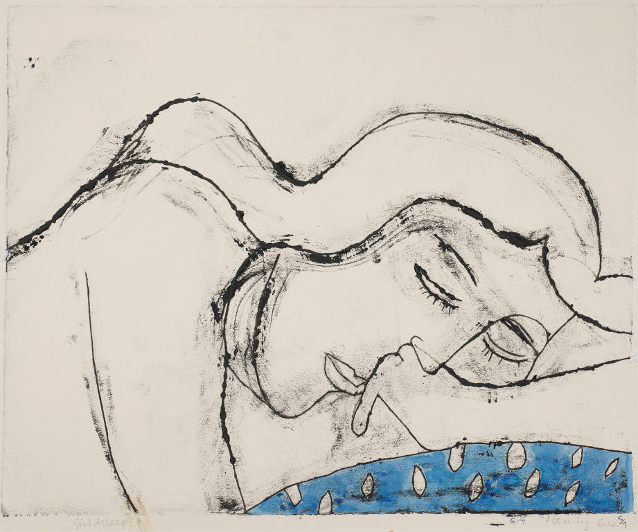 Girl asleep