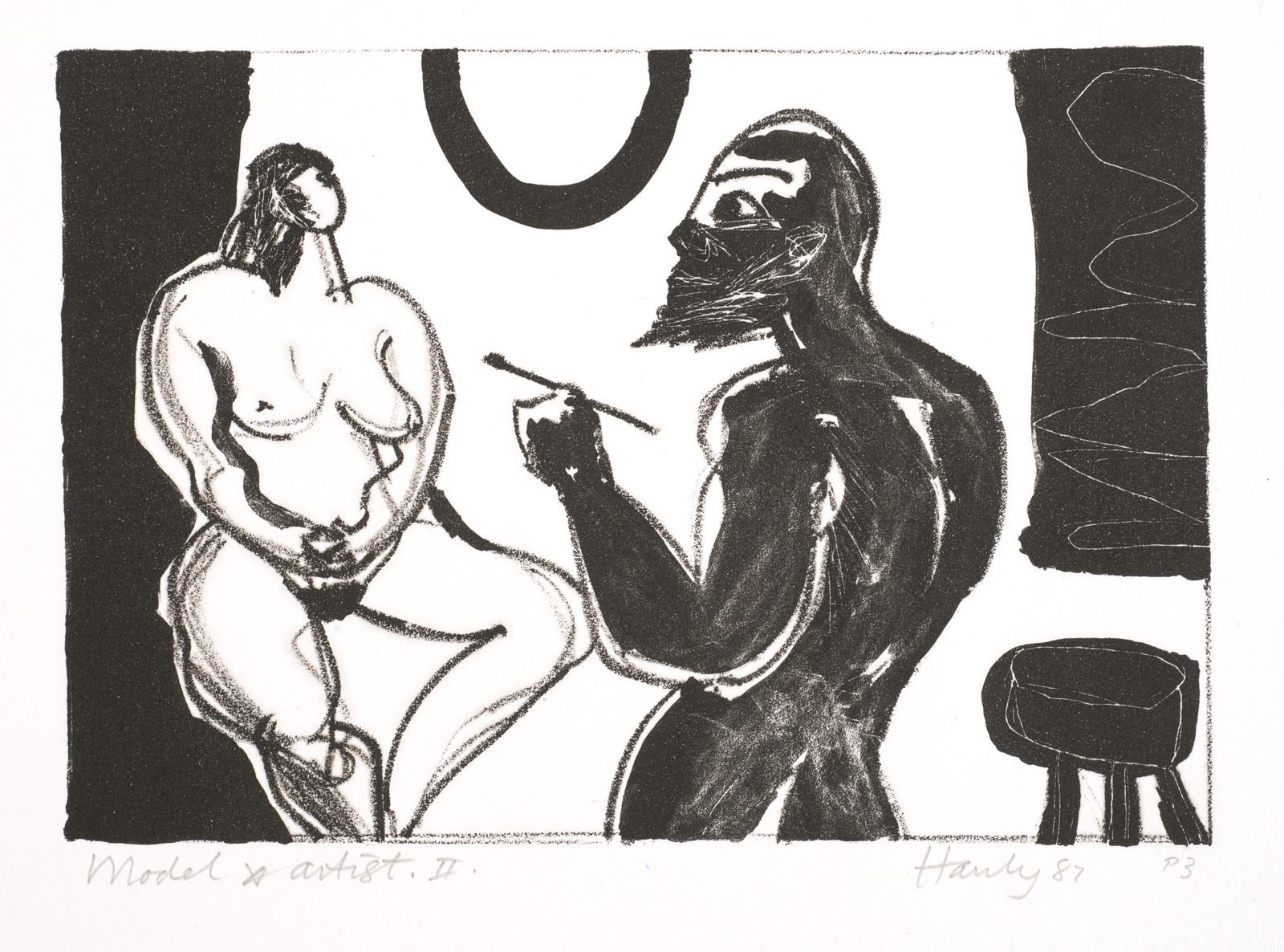 Model and artist II
