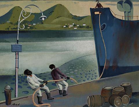 Nigerian sailors, Otago Harbour