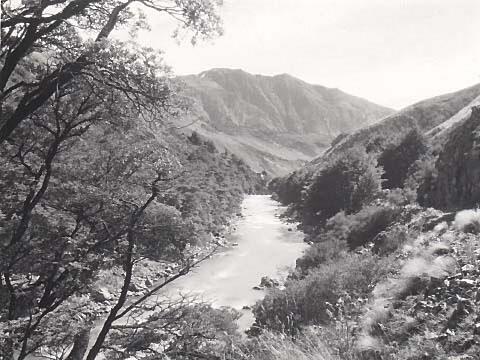 Wairau Gorge and River, looking toward the Rainbow
