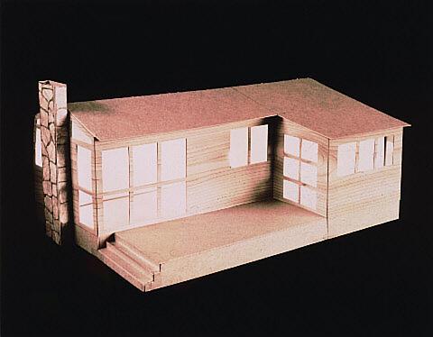 House at night