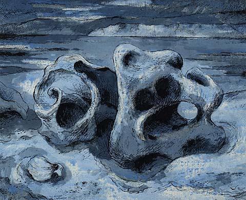 Eroded sea forms, Poverty Bay