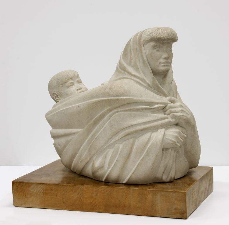 Maori mother and child