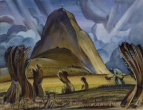 Mt Puketapu and the McKenzie Monument