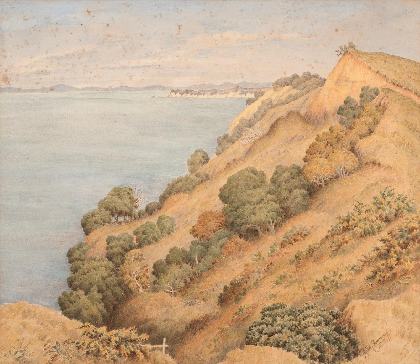 Cliffs near Tamaki Heads