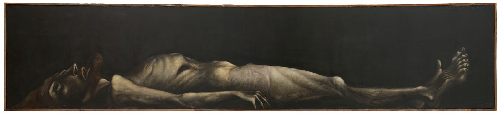 Study of Holbein's 'Dead Christ'