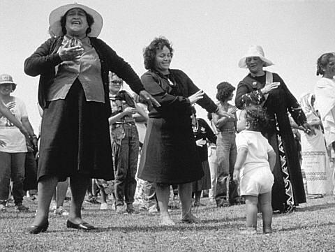 The Hikoi, Waitangi, 1984