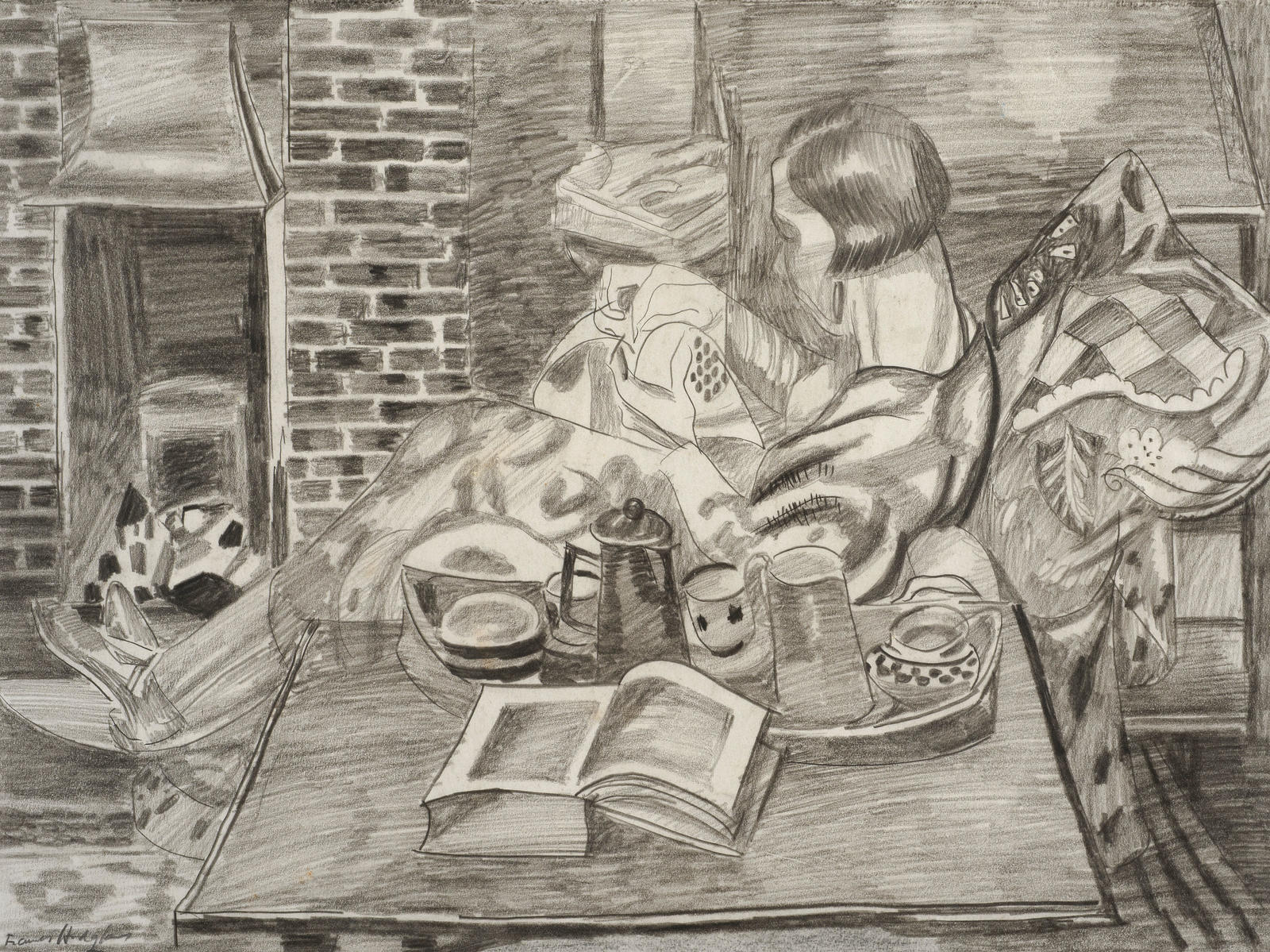 Woman Sewing