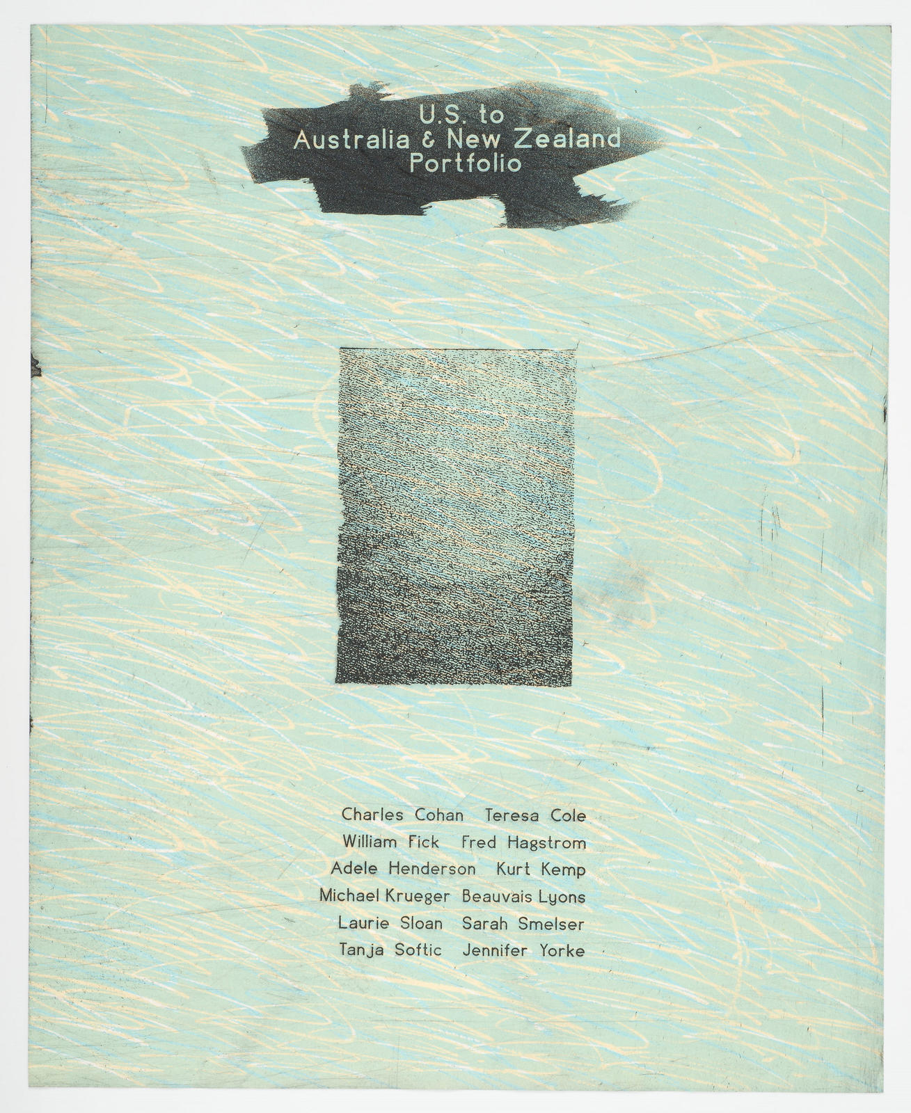 Portfolio Colophon (title page)