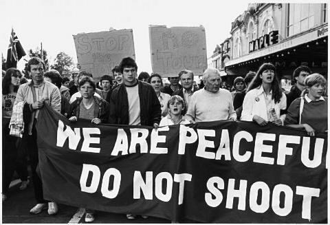 Protesters 1981