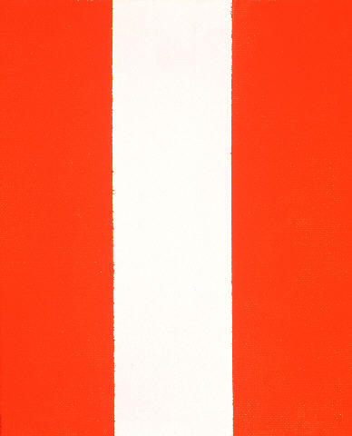Orange Monochrome with White