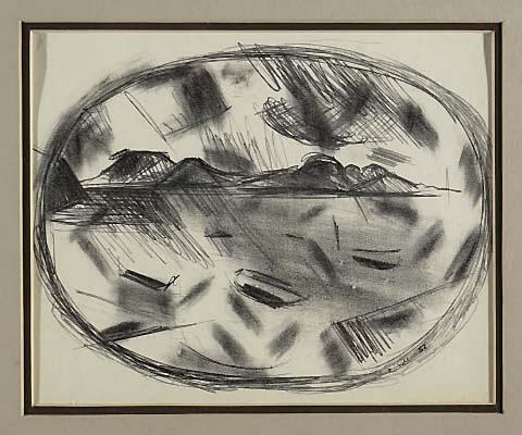 Puketutu Manukau 4: View within an oval