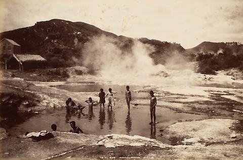 The oil bath, Whakarewarewa