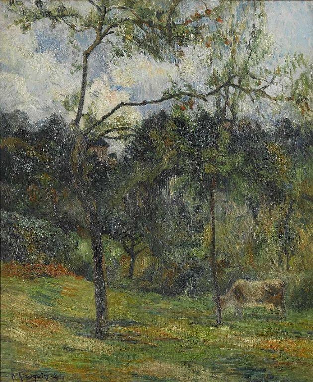 Cow in Meadow, Rouen